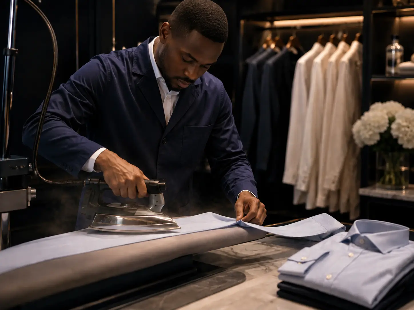 Alpha dry cleaning and professional finishing